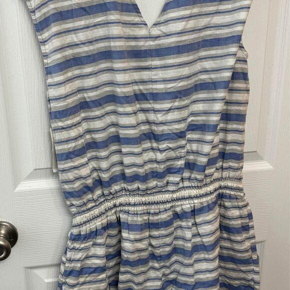 ANA blue white striped romper size XL new with tags - Picture 6 of 6